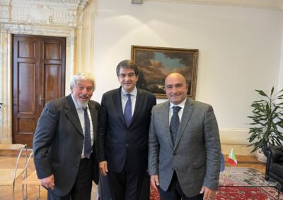 Delegazione ITB e Sunset Group incontro con il ministro Raffaele Fitto